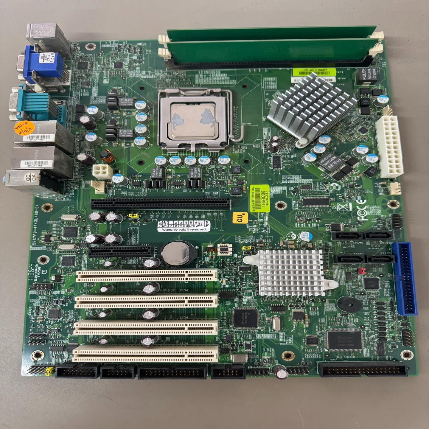 工业设备双网卡主板RUBY-9911VG2A005现货--议价商品