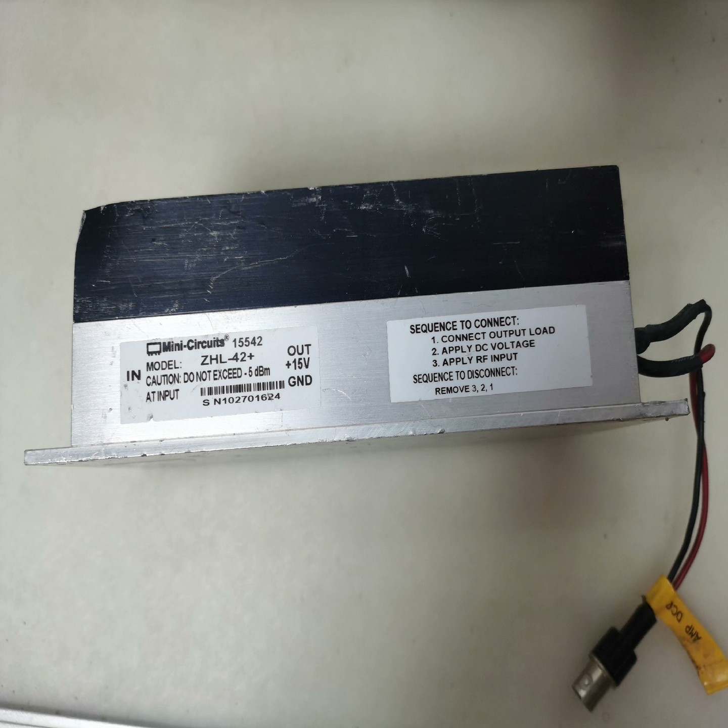 (工仔机械）Mini-Circuits ZHL-42+ 0.6-4.2G