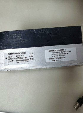 Mini-Circuits ZHL-42+ 0.6-4.2G（佳毅工控）