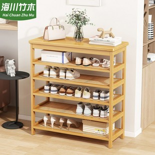 鞋 凳 架子多层家用置物架鞋 柜高级轻奢实木收纳架入户门口简易换鞋