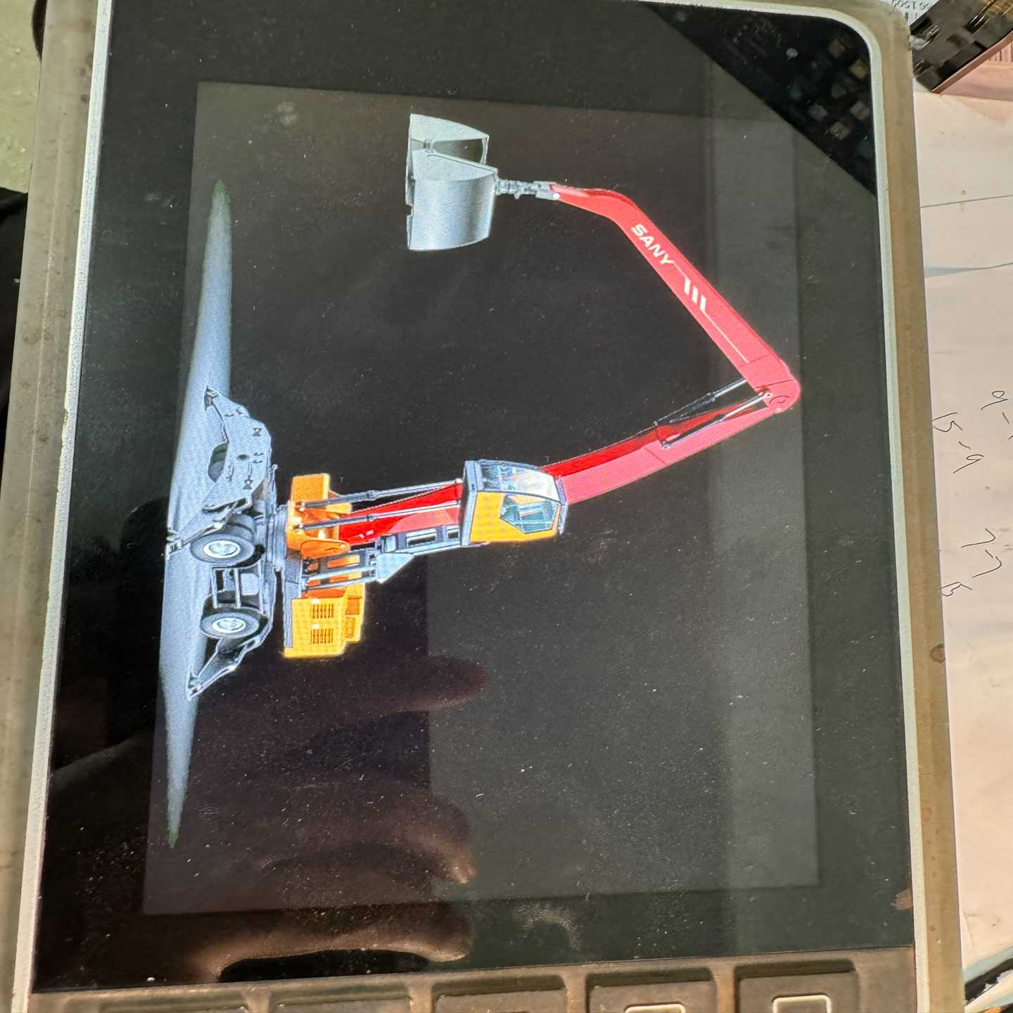 三一抓料机仪表 三一显示屏  抓料机仪表(gg设备)