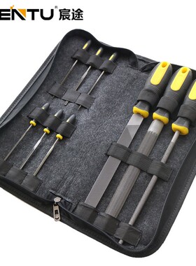宸途（CHENTU）锉刀套装10pcs钢锉套装8寸3*140小锉刀