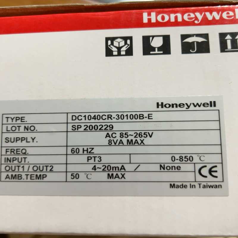 HONEYWELL霍尼韦尔温控器DC1040CR-30100议价