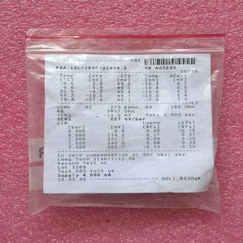 (询价)瑞士科凯乐KELLER PAA-10L/2BAR/81838