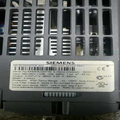 变频器6SE6440-2AD22-2BA1~询价