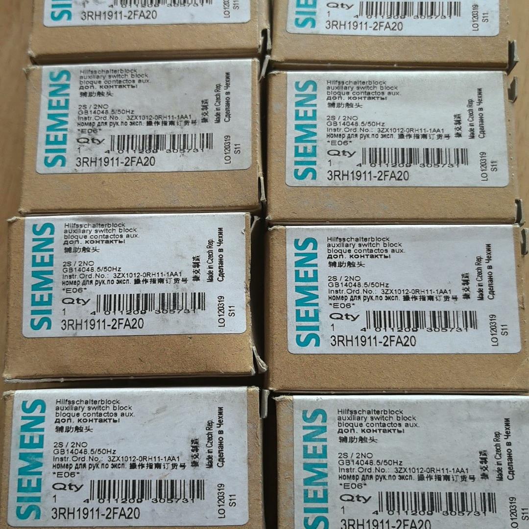 3RH1911-2FA20辅助触头  多个~询价