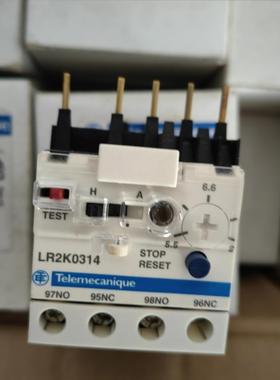 配件原装老款施耐德热继电器  LR2K0314 55-9A可调议价