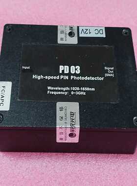 3GHz 带宽 PIN光电探测模块  光电探测器模块，议价【侨报商