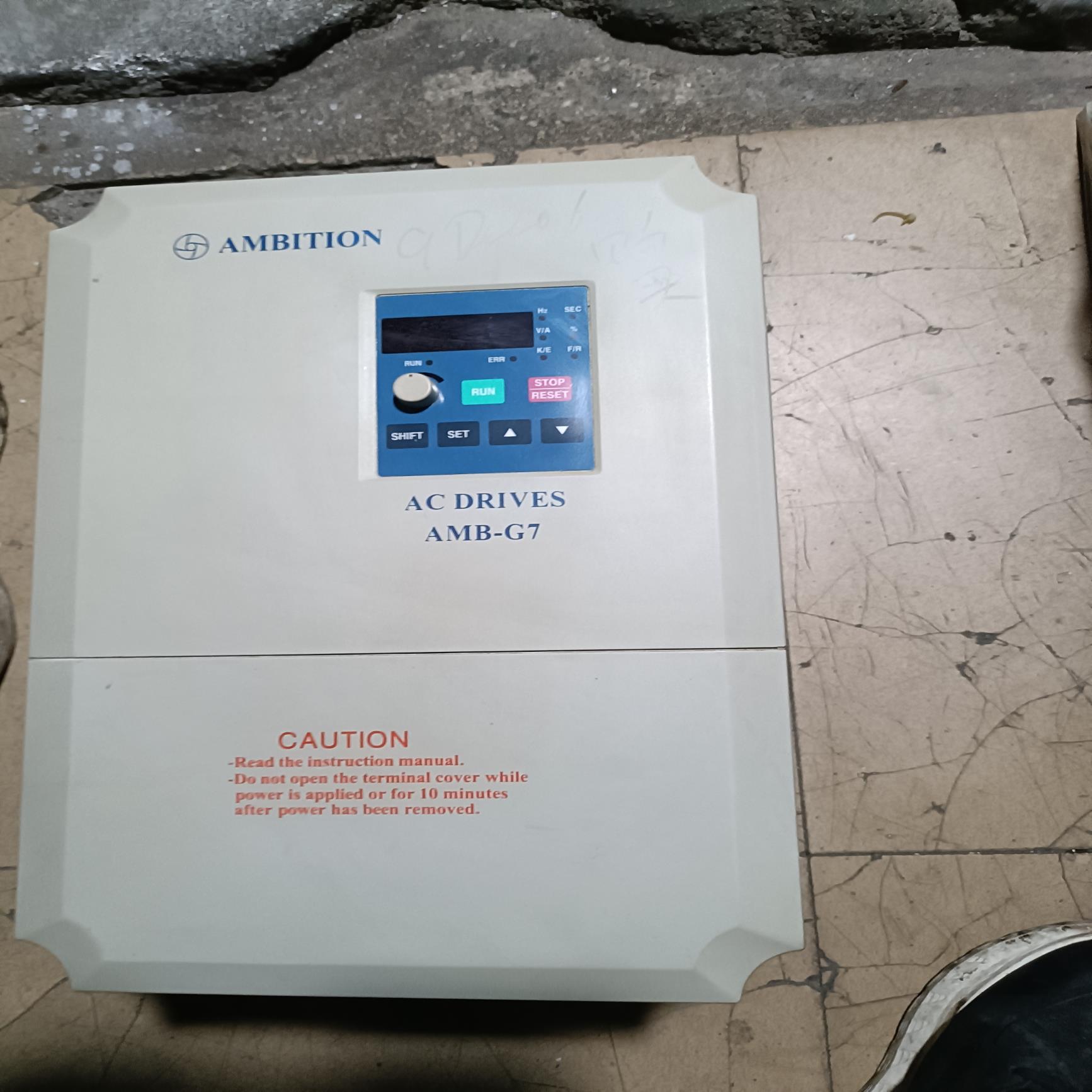 议价安邦信AMB-G7变频器11KW三相380V拆机功能完好