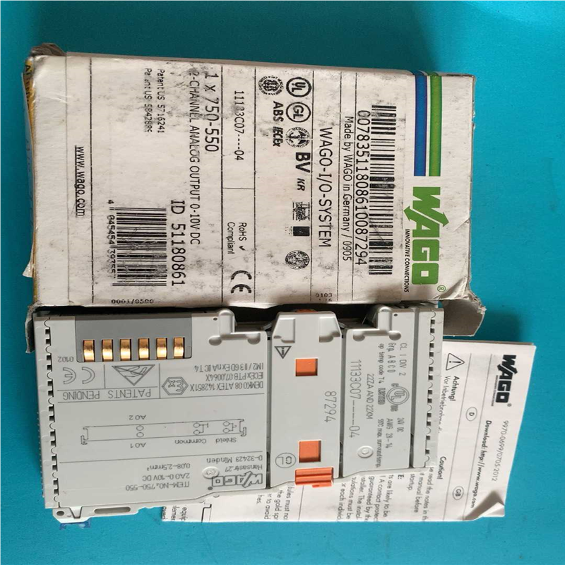 WAGO万口模块750-550【南风商行】