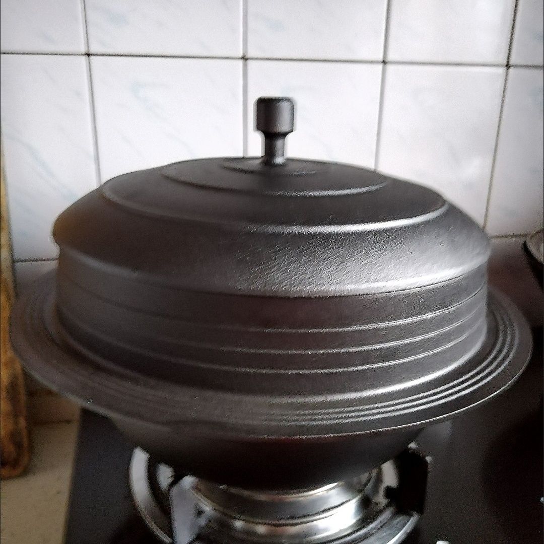 韩式铸铁锅手工老式传统家用朝鲜民族炖锅锅仔拌饭锅无涂层不粘延