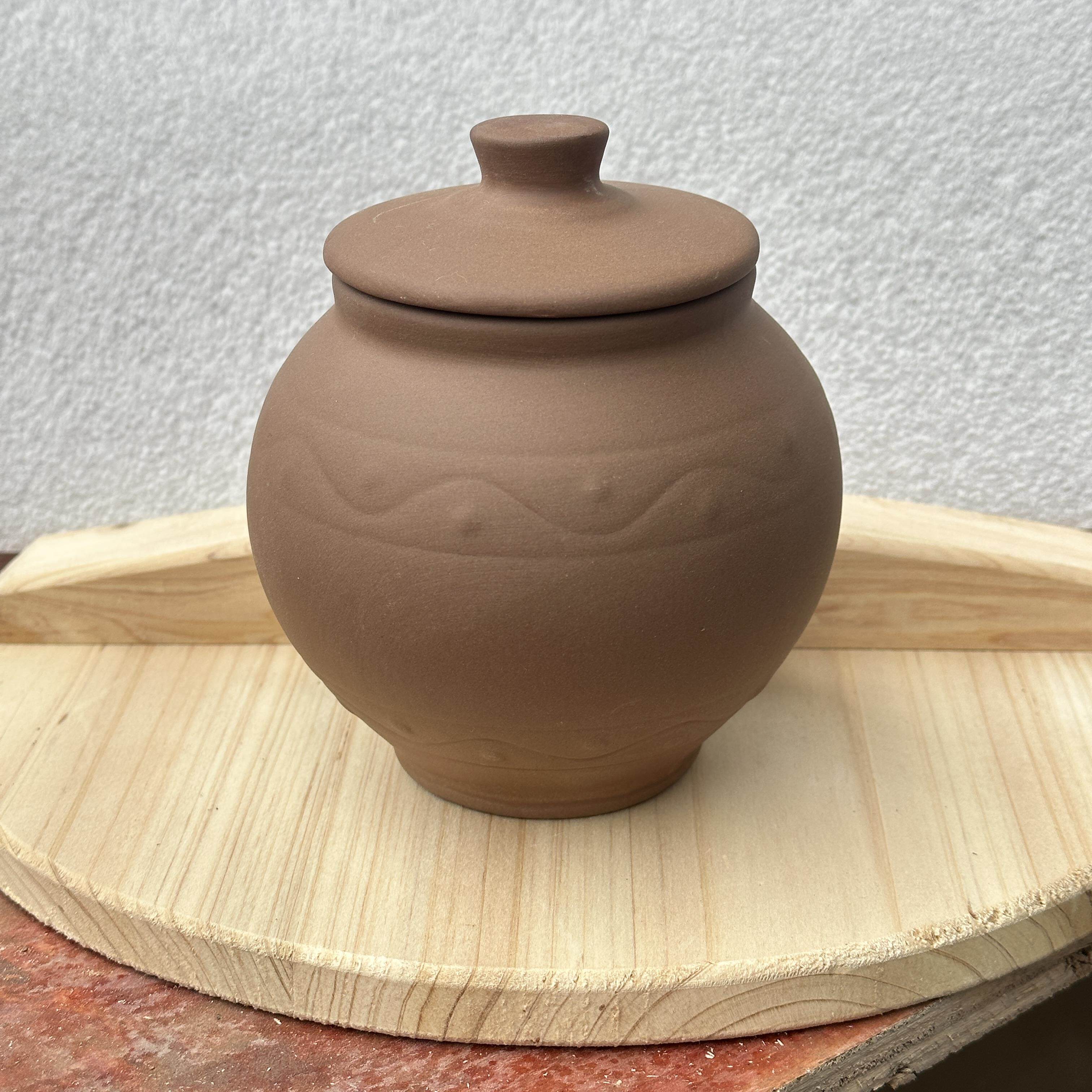 釉土陶罐坛子老式陶土米缸陶瓷罐酒坛子茶叶罐调味瓶罐密封罐