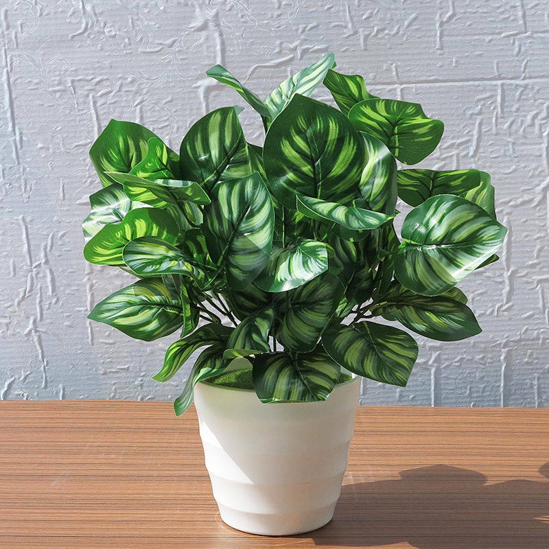 室内外装饰小清新仿真花草植物绿萝摆件客厅假花隔断摆设盆栽