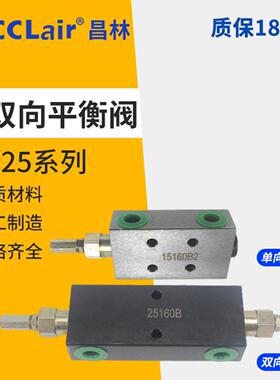 15220AF液压25220B单向25160A双向15160A平衡阀SPHY-H12L 25330