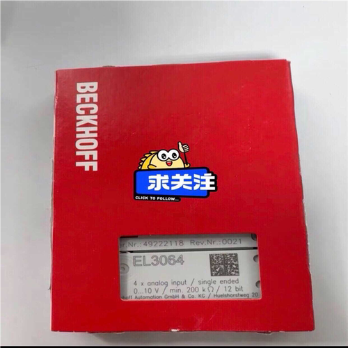 倍福EL3064，22年未拆封，议价议价议价~询价