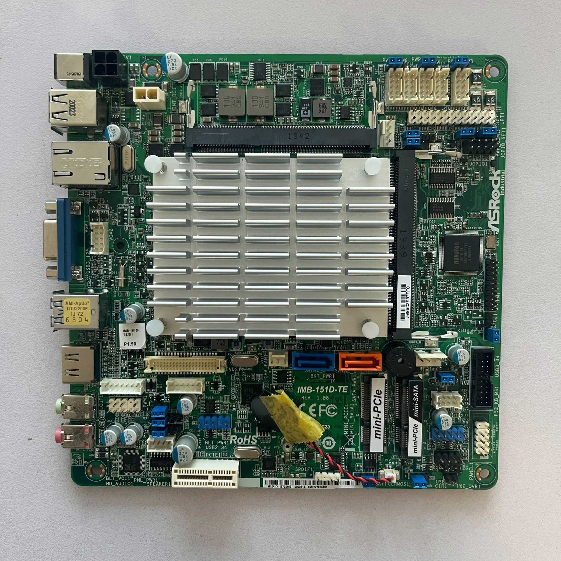 全新现货,华擎IMB-150D-TE,华擎ITX工控机主--议价商品