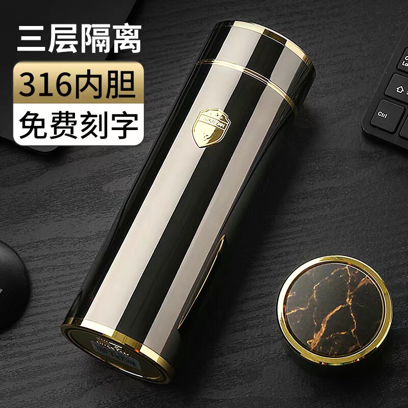 匡迪316不锈钢高档保温杯男女士水杯泡茶杯礼杯务杯定制