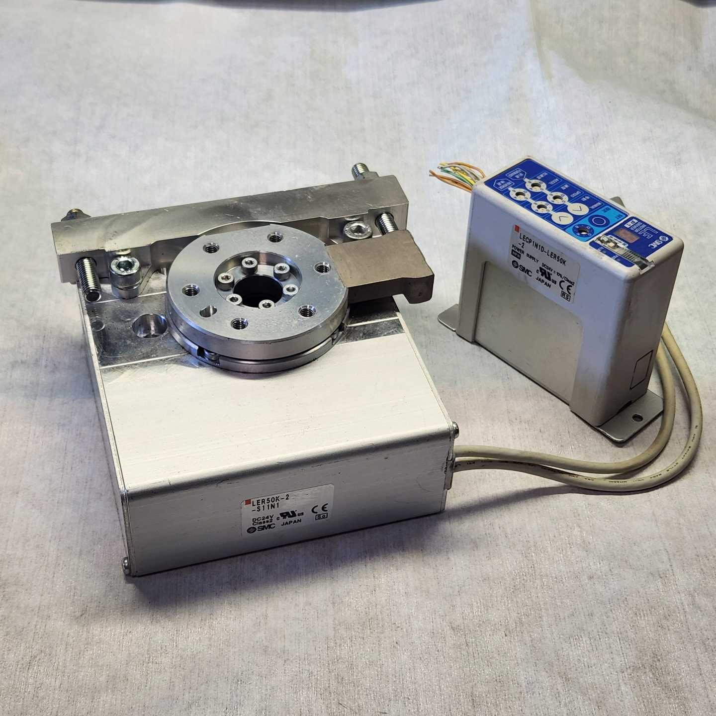 【议价】SMC LER50K-2电缸摆台 旋转电缸 分度盘 旋转台