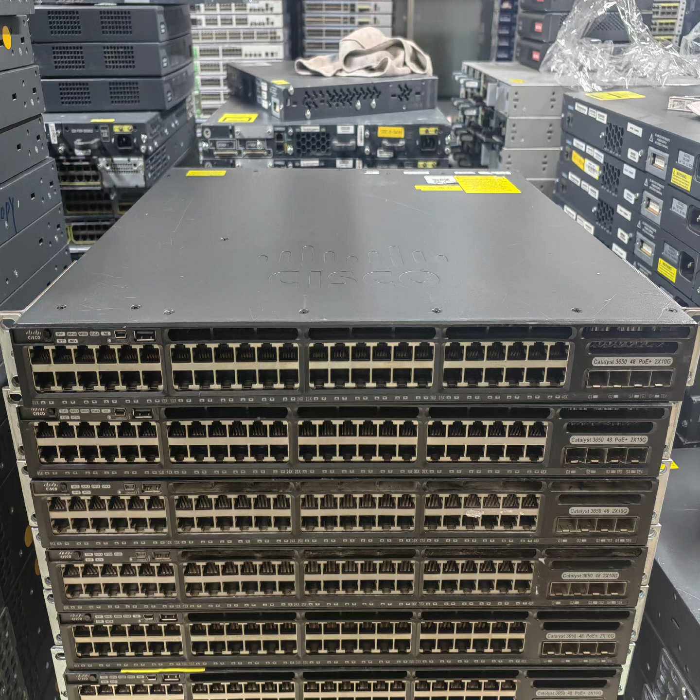 询价~思科Cisco WS-C3650-48PD-S  三层交换机