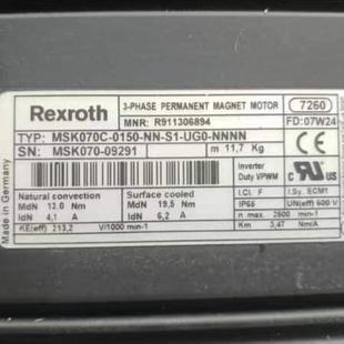 力士乐伺服电机MSK070C UG0 0150 议