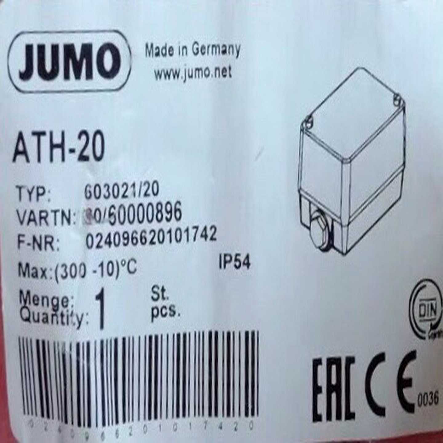 Jumo 60000896 久茂温度传感器 ATH-20~询价