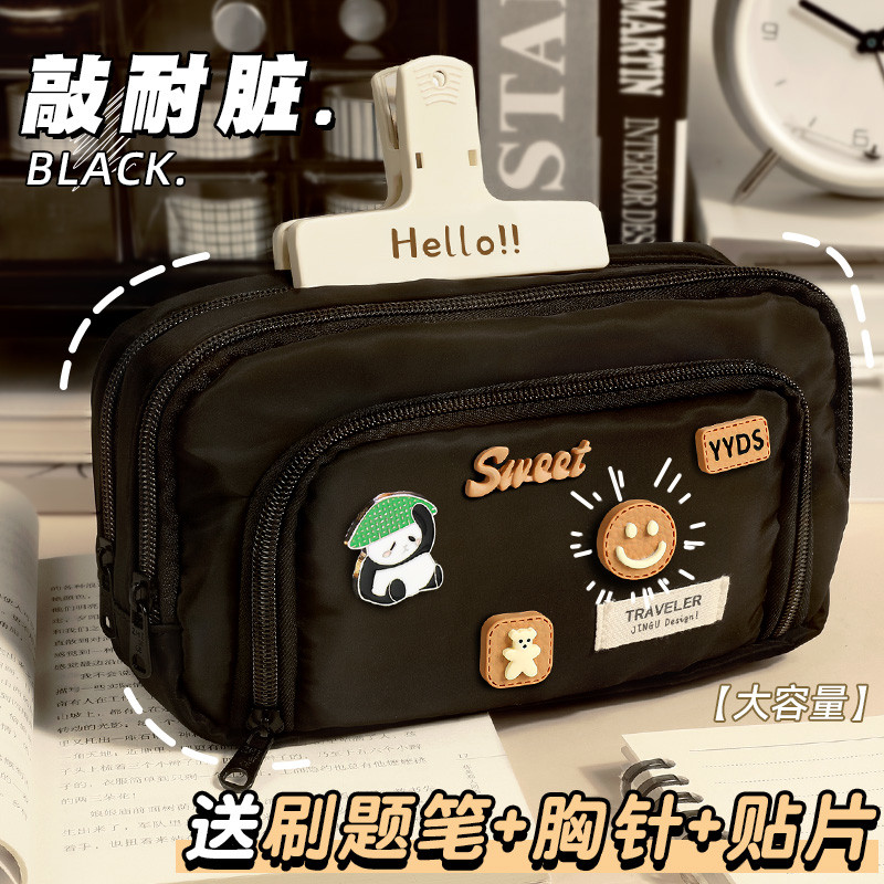 敲耐脏！大容量笔袋男孩2025新款超火文具盒小学生女孩款高颜值铅