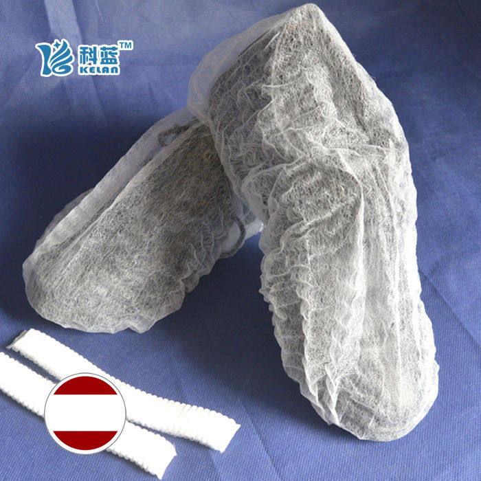 一次性旅行收纳鞋袋鞋套防尘防潮鞋罩纺布自动束口100只装