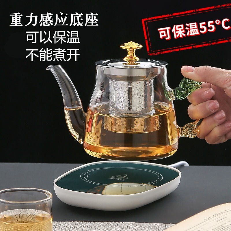 养生壶宿舍学生办公室煮茶神器冬季养生杯煮牛奶电热杯恒温玻