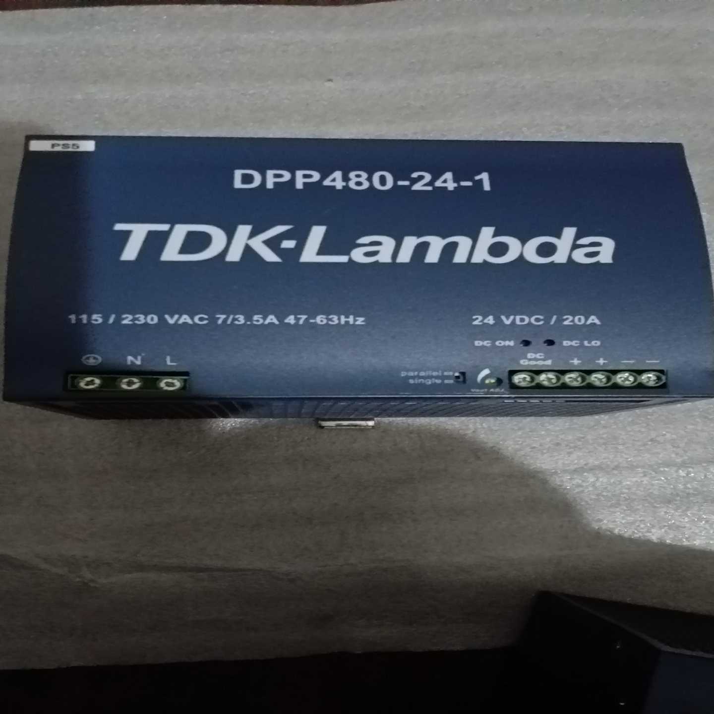 TDK兰达 DPP480-24-1开关电源24V  20A（gg设备）
