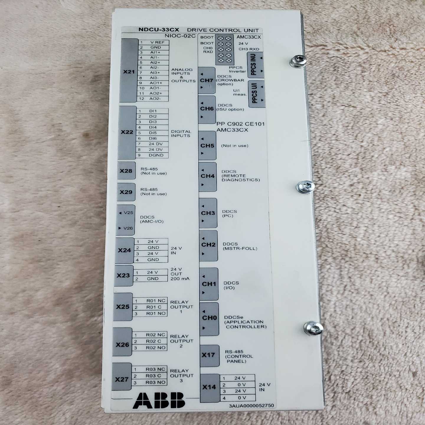 ABB 控制器 NDCU-33CX（佳毅工控）