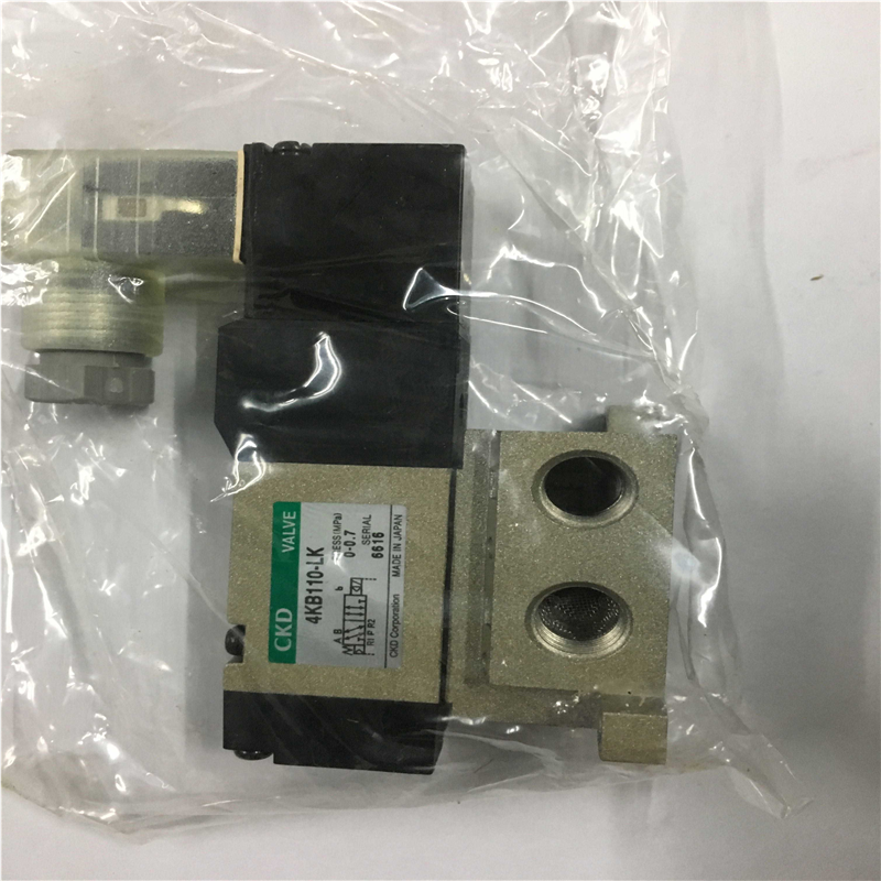 议价-日本CKD电磁阀4KB110-06-B/C2全新真品DC24/AC110/AC220当天