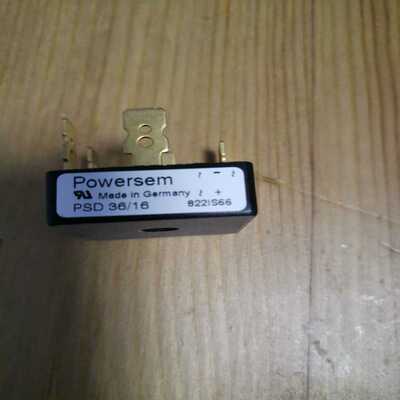 议~PSD36-16 德国Powersem整流桥器模块IGBT原