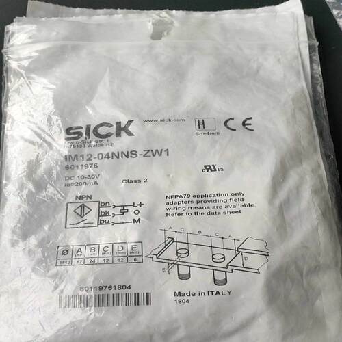 德国SICK传感器IM12-04NNS-ZW1货号60119~询价