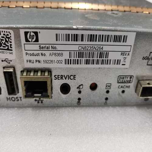 【星慕电子】AP836B 592261-002 HP P2000 G3