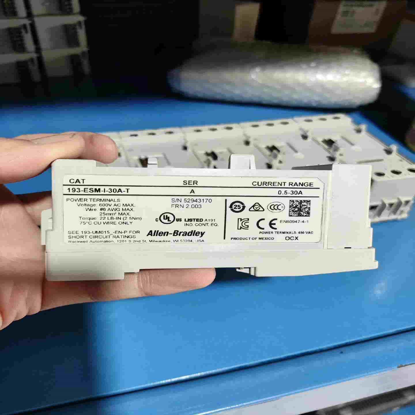 AB罗克韦尔 193-ESM-I-30A-T ，（电子设备）