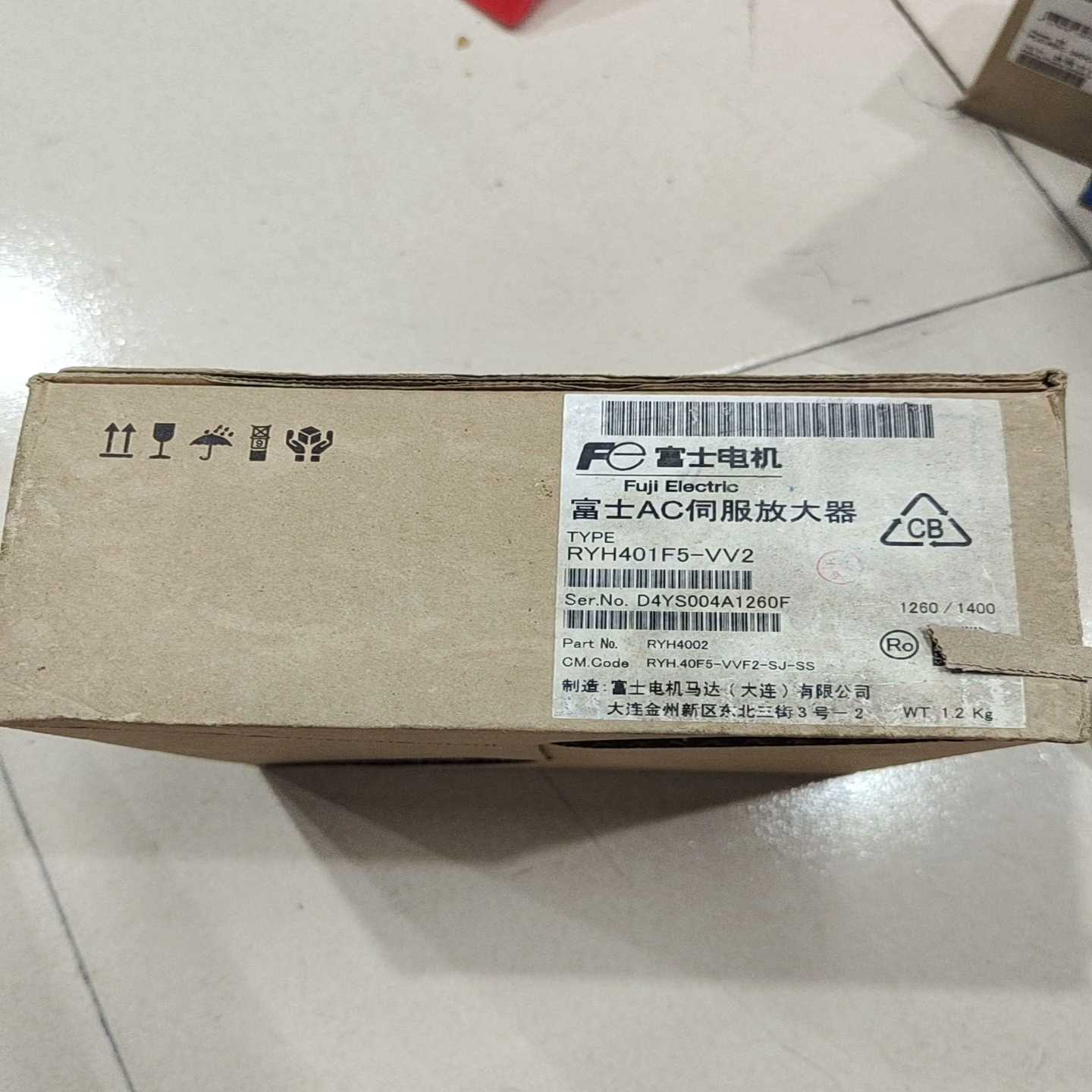 【议价】富士AC伺服放大器(驱动器)RYH401F5-VV2