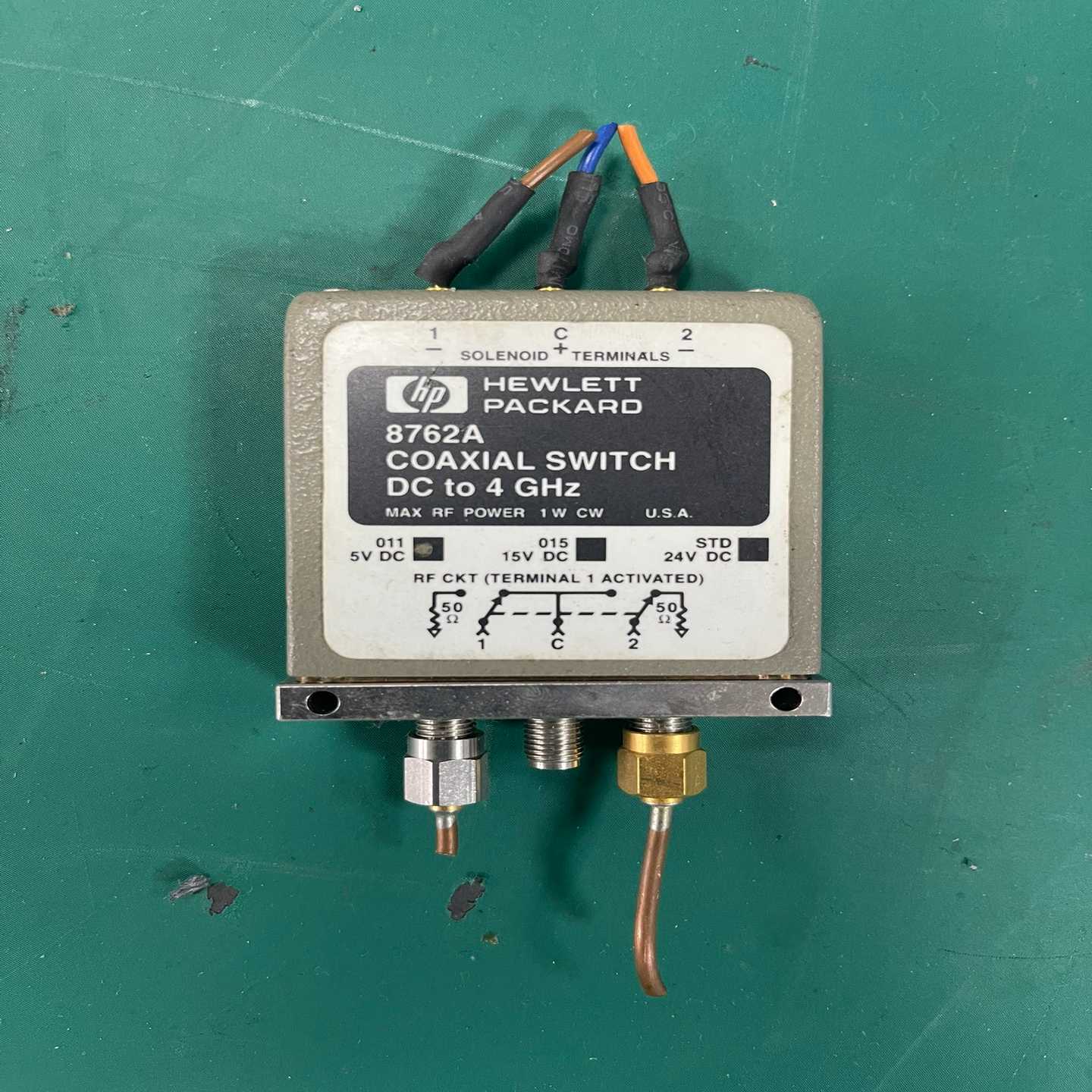 【星慕电子】Agilent 安捷伦 8762A 射频同轴开关