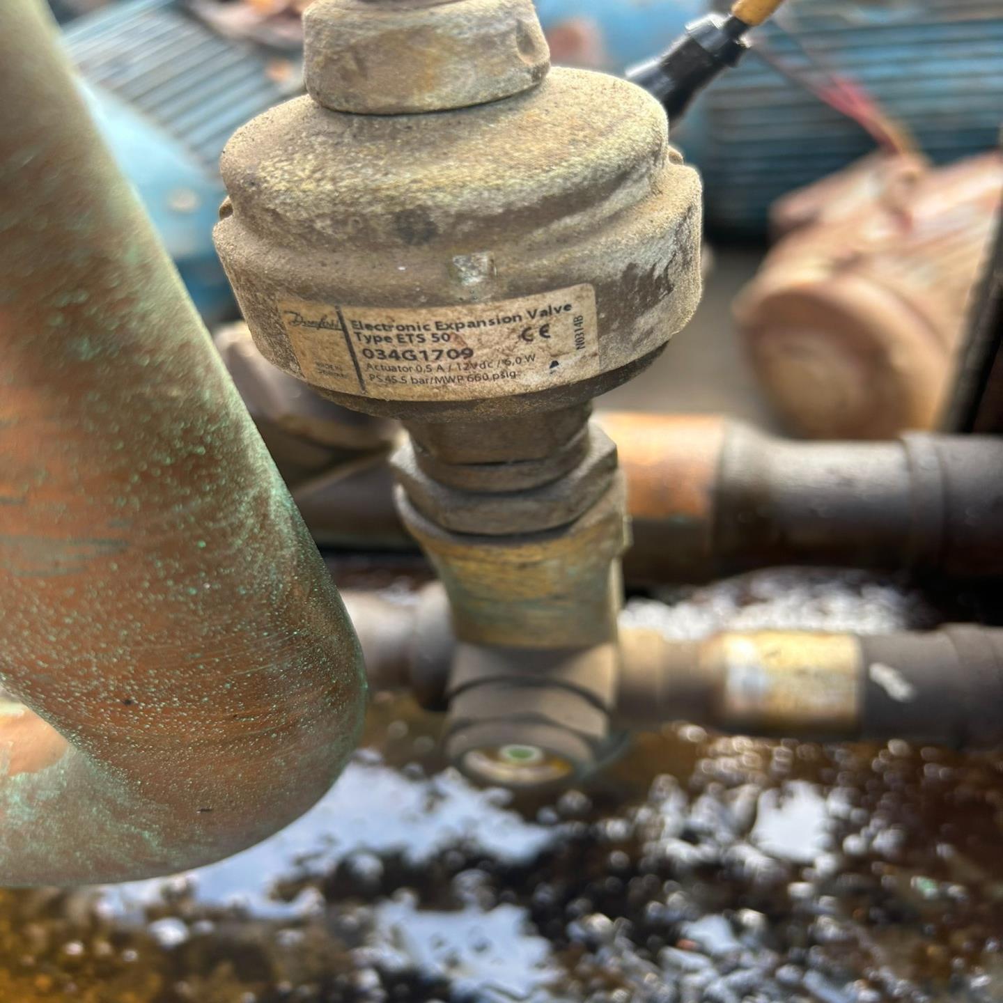 电子膨胀阀 034G1709  丹佛斯膨胀阀ETS50【鑫鑫商铺】