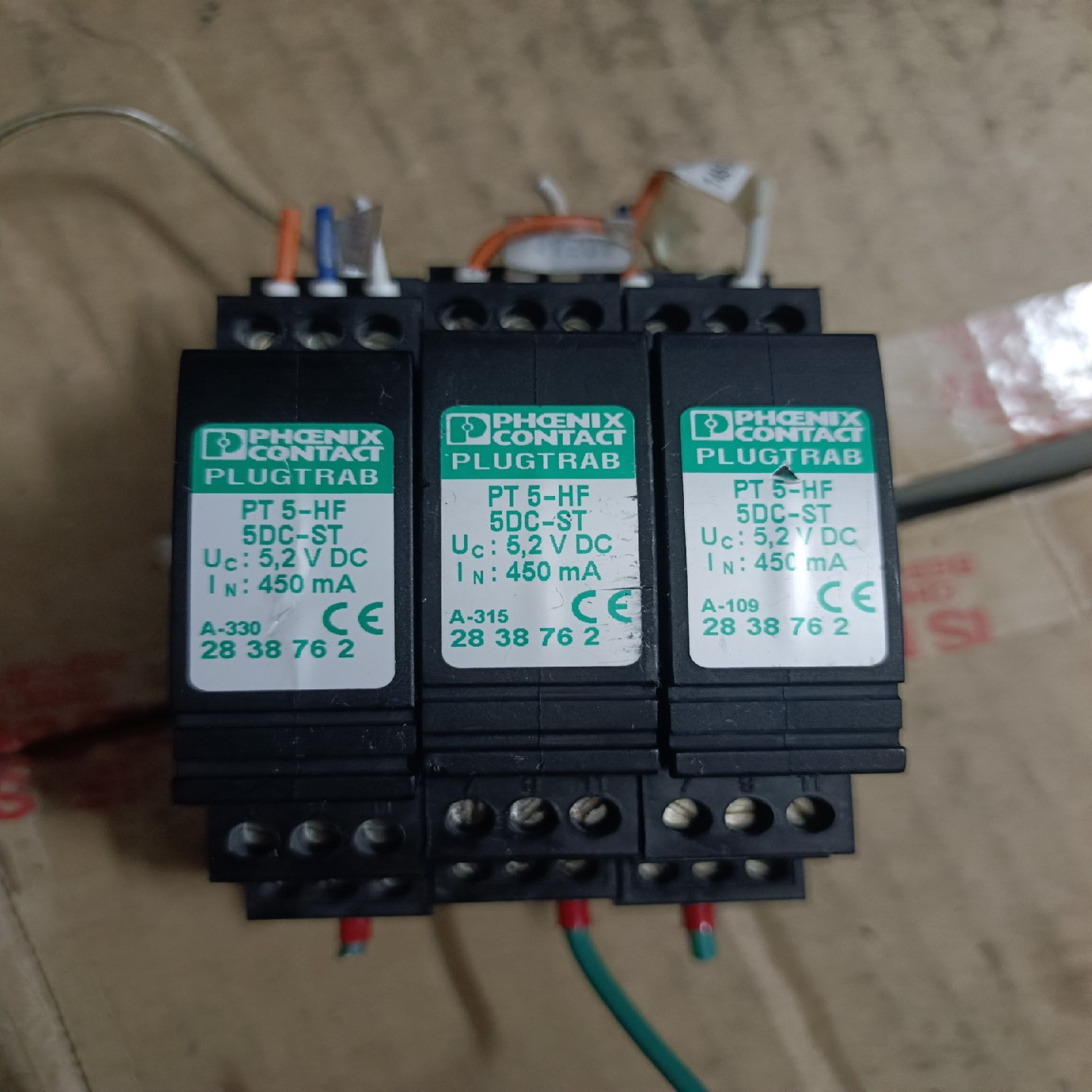 菲尼克斯信号防雷器PT5-HF 5DC-ST 2838762【议价】