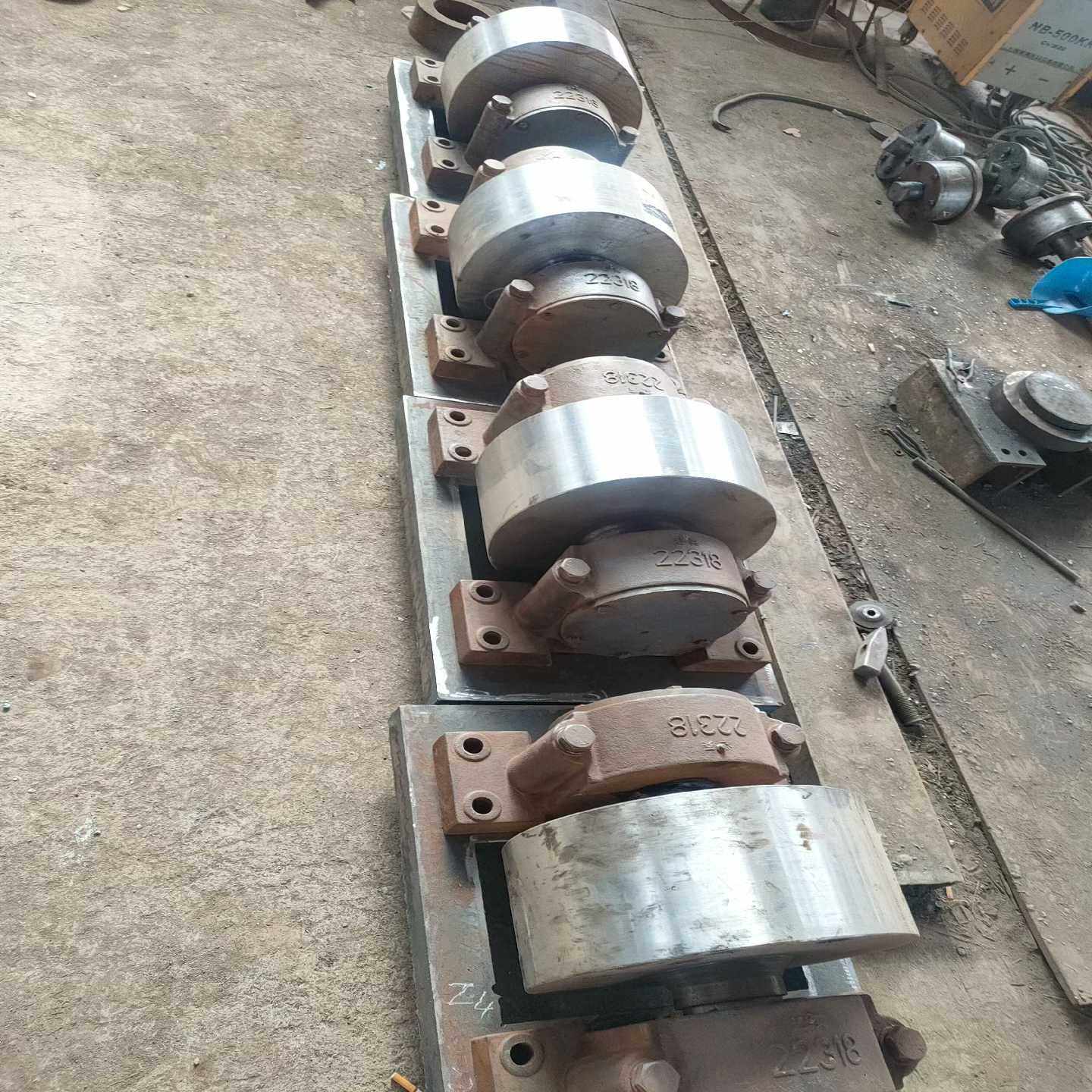 锅炉冷渣机主动托轮，冷渣机滚筒托辊，干磨机滚筒轮，冷风窑