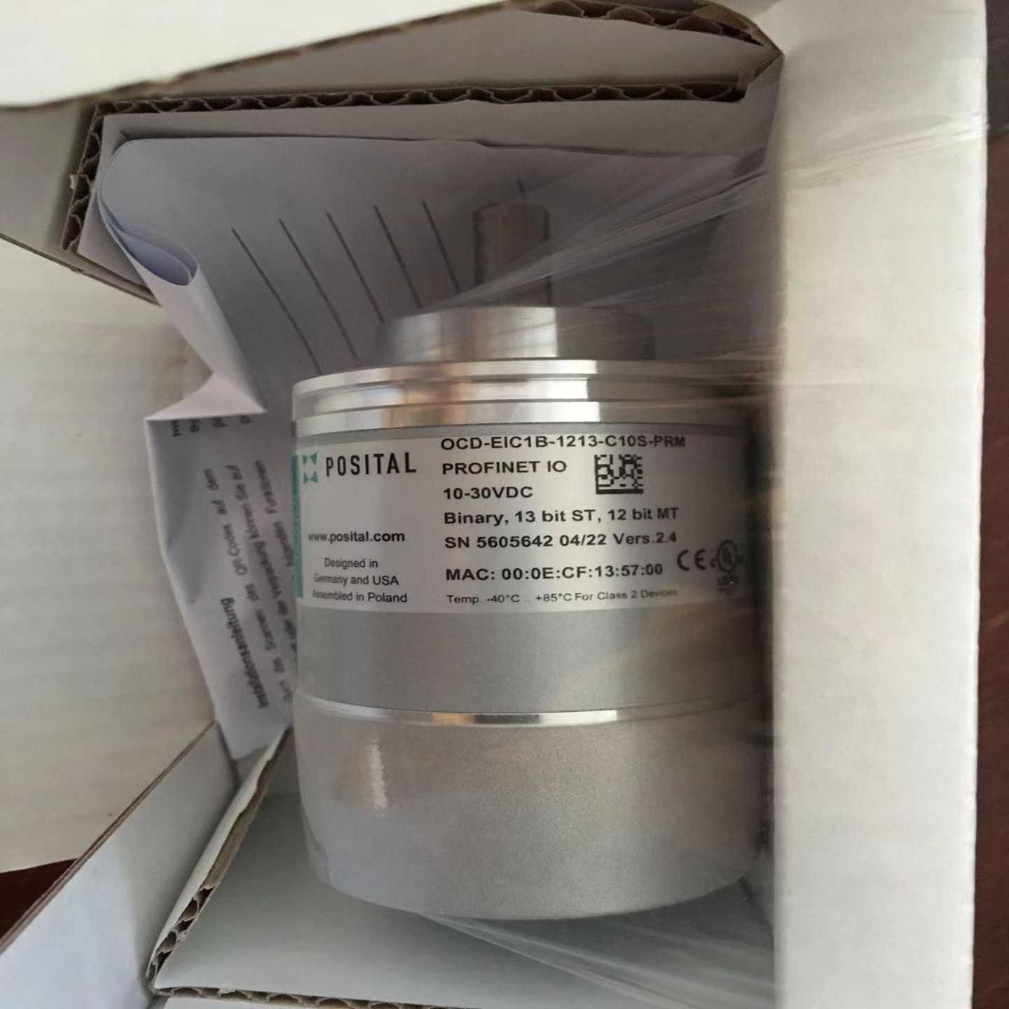 POSITAL编码器OCD-EIC1B-1213-VC10S-PRM博斯特多圈工业通讯