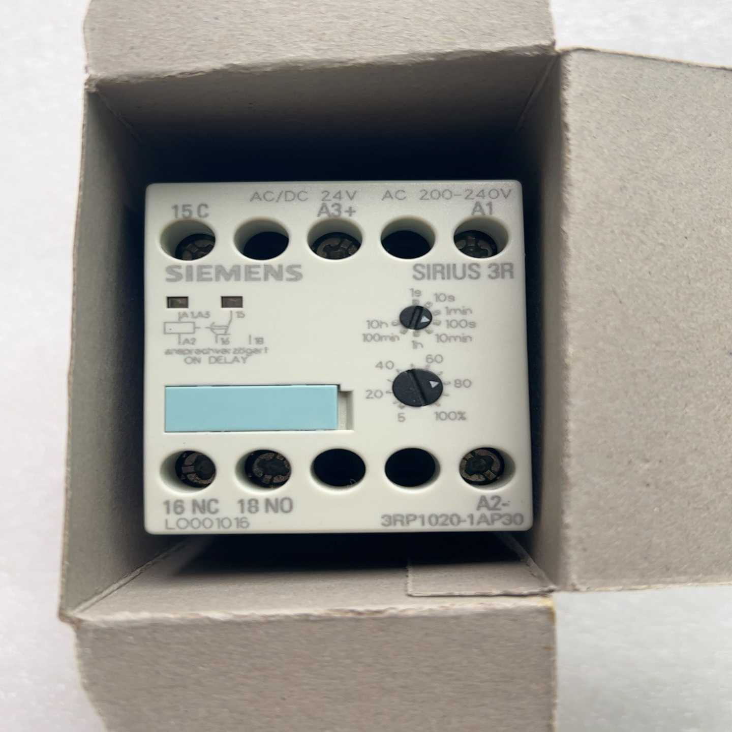 时间继电器3RP1020-1AP30询价