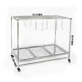 挂肉架不锈钢挂架挂腊肉腊肠架挂烤鸡烤鸭腊鱼挂架烧腊挂架熏腊肉