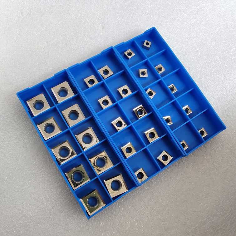 四方刀片三面刃数控铣刀片MPHT060304 080305 120408-DM H01