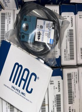 议价-MAC电磁阀1v11B-421BAAA/111B-421BA哈斯润滑油电磁阀