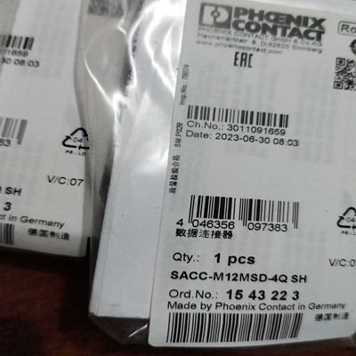 (议价)连接器SACC-M12MSD-4Q SH-15432