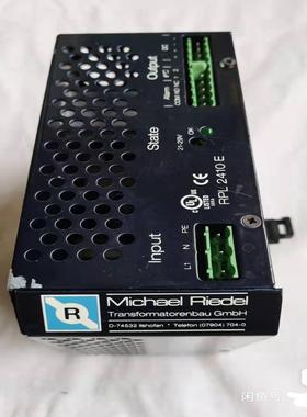 德国MICHAEL  RIEDEL变压器  ，型号RPL24~询价