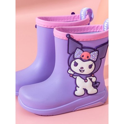 品牌三丽鸥儿童雨鞋女童防滑女孩宝宝雨靴子中大童学生上学防水鞋