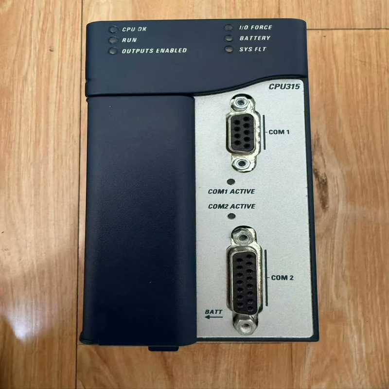 (询价)GE IC695CPU315 ，功能正常，成色如图所示，外壳