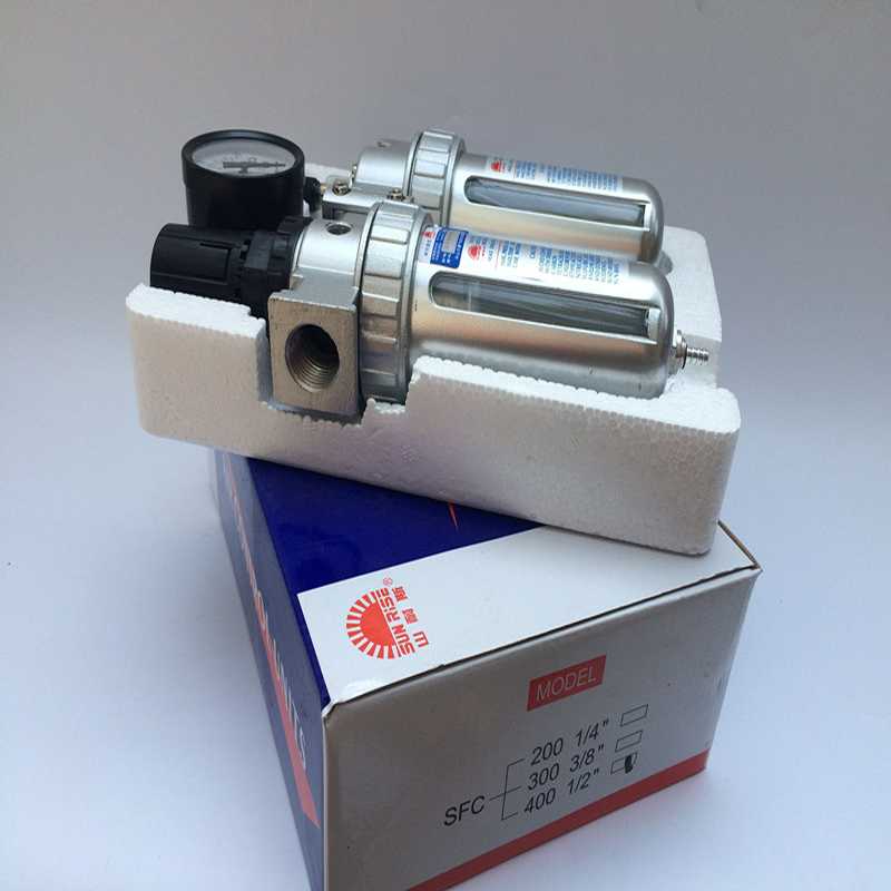 山耐斯SFC-2000/3000/4000油水分离过滤器油雾器调压减压阀二